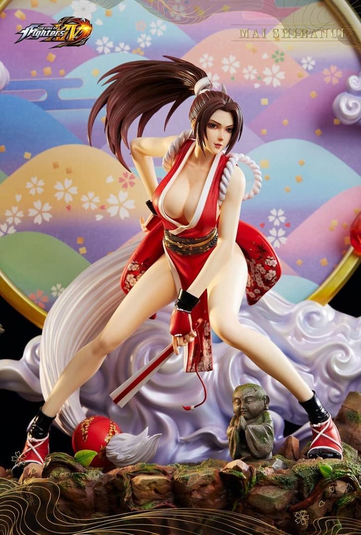 全新日版1/6 THE KING OF FIGHTERS XIV 不知火舞Polystone PVC Figure 