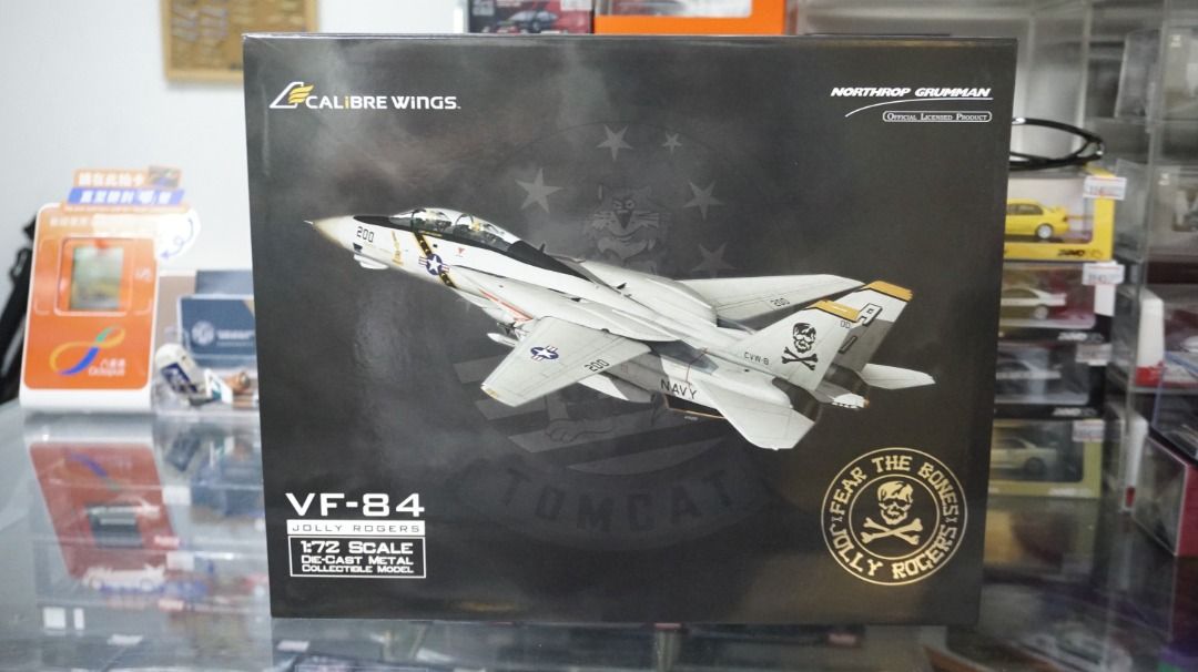 現貨] Calibre Wings CA72JR04 1/72 F-14A VF-84 Jolly Rogers BuNo