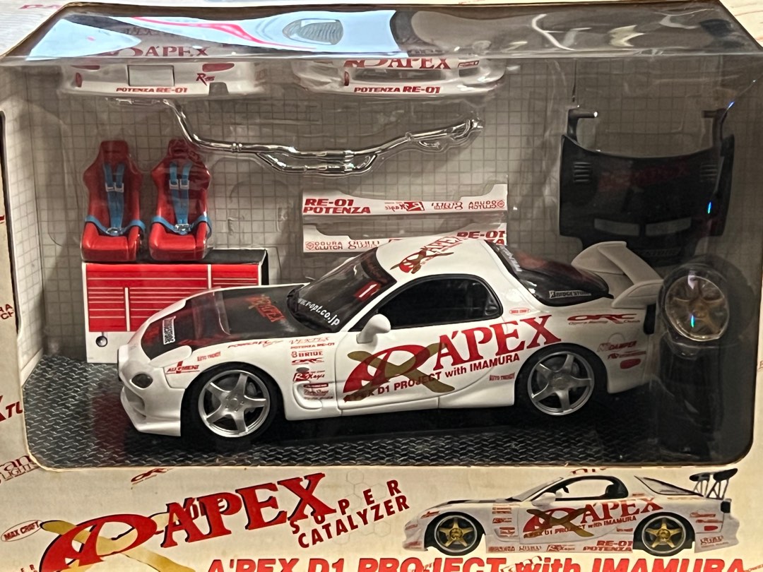 絕版全新HOTWORKS RACING FACTORY AUTO PRO SHOP 1/24 MAZDA RX-7 RX7