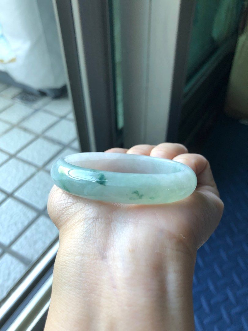 冰 種 玉 鐲 緬甸玉天然A貨翡翠冰種飄花翡翠貴妃
