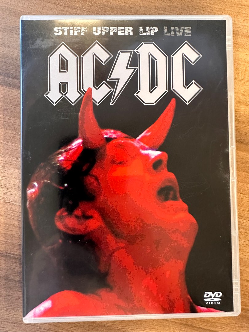 ACDC Stiff Upper Lip LIVE DVD, Hobbies & Toys, Music & Media, CDs