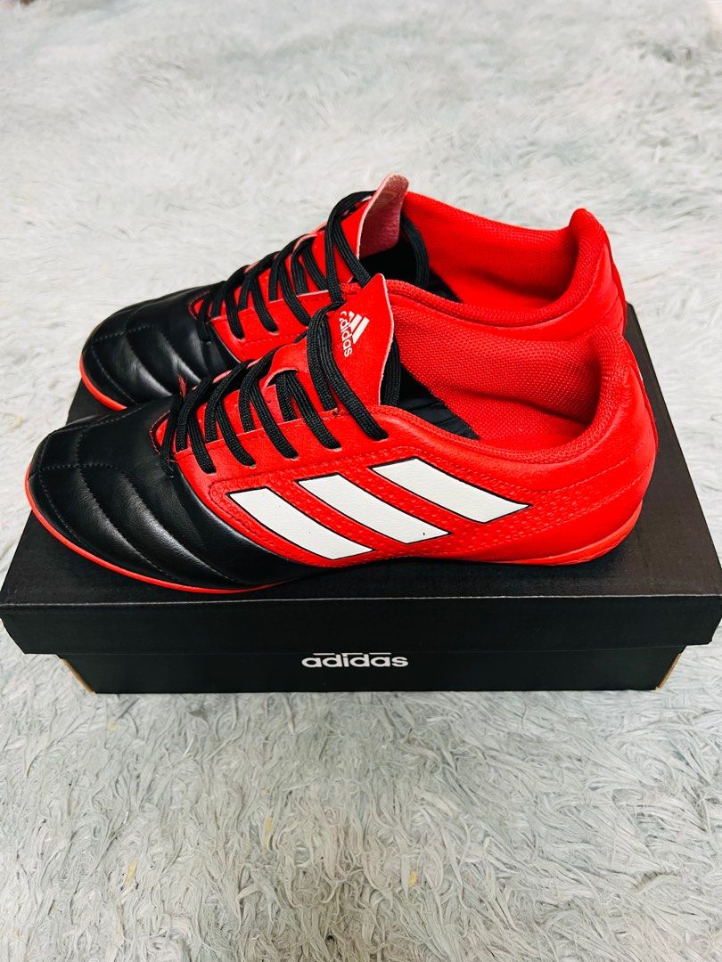 Adidas Futsal Shoes Ace 17.4 Indoor Red Black Men s Fashion