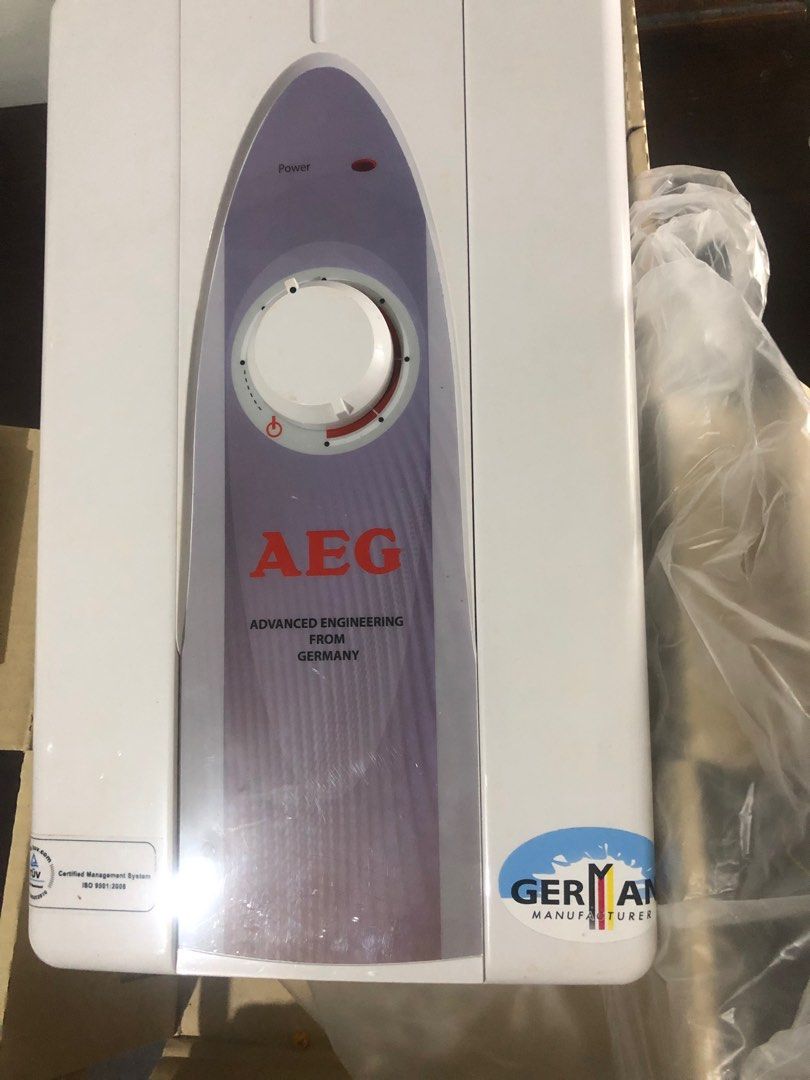 AEG water heater used, Furniture & Home Living, Bathroom & Kitchen
