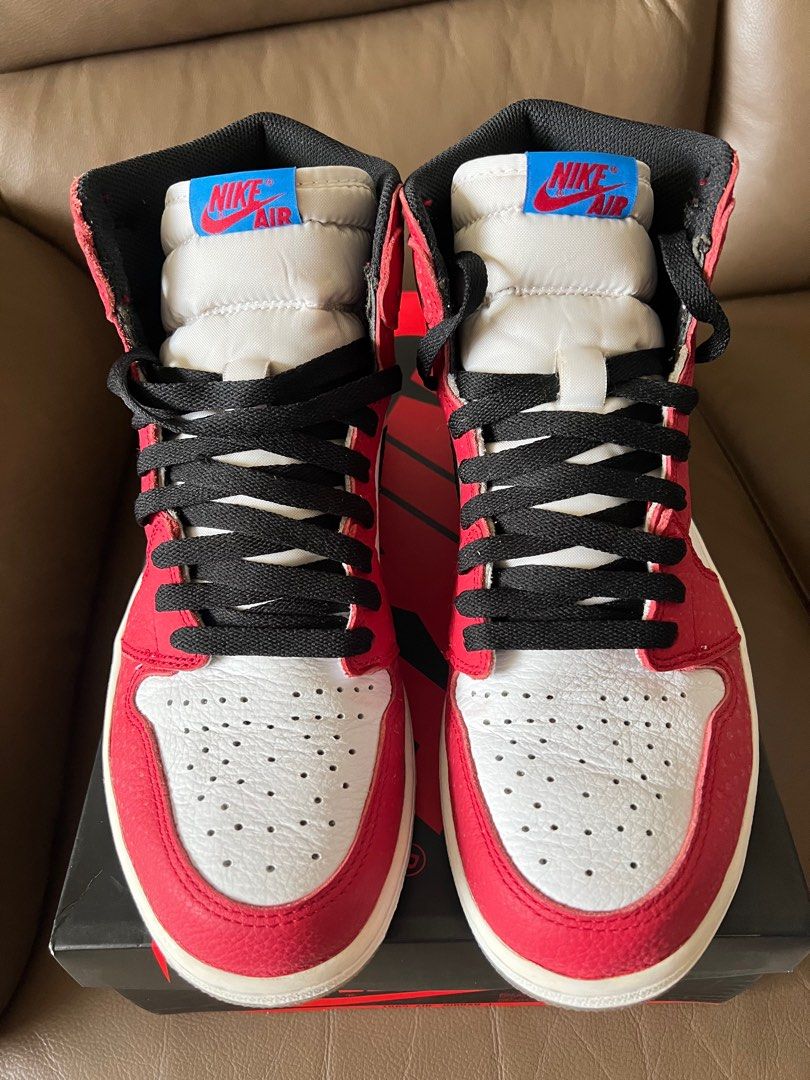 Origin story jordan shop 1 on feet