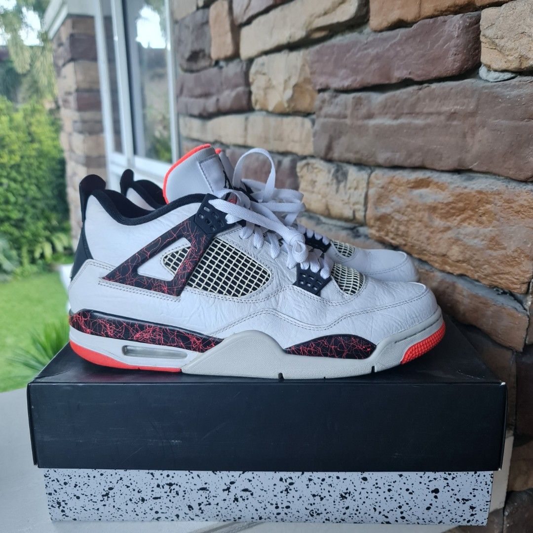 Air Jordan 4 Retro Bright Crimson Men s Fashion Footwear