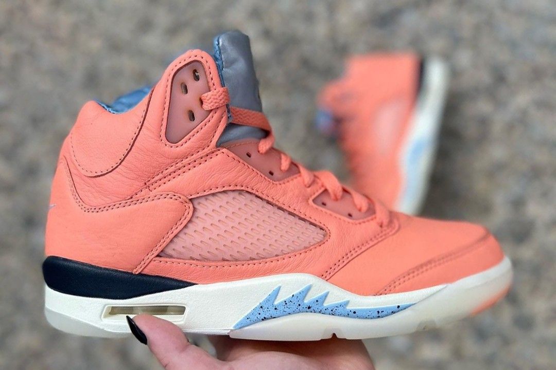 Air Jordan 5 x DJ Khaled Crimson Bliss, Men's Fashion, Footwear