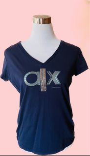 Armani Exchange Navy Blue Shirt
