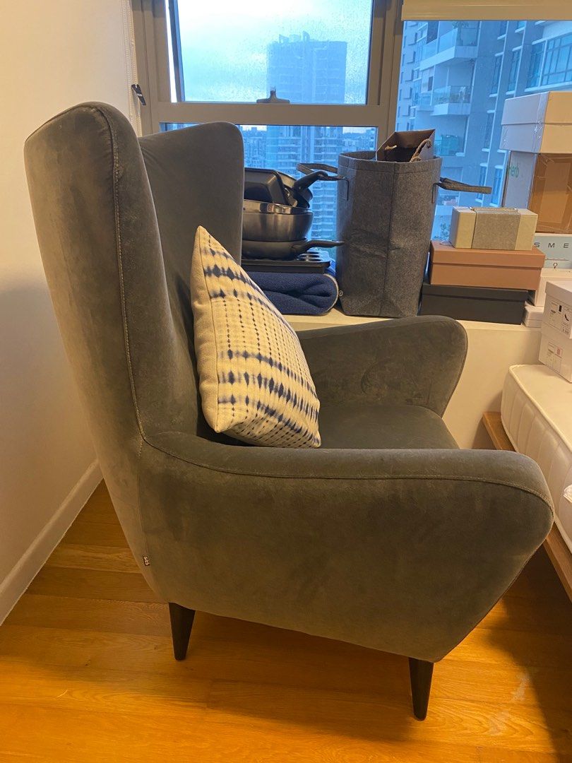 Armchair crate top and barrel