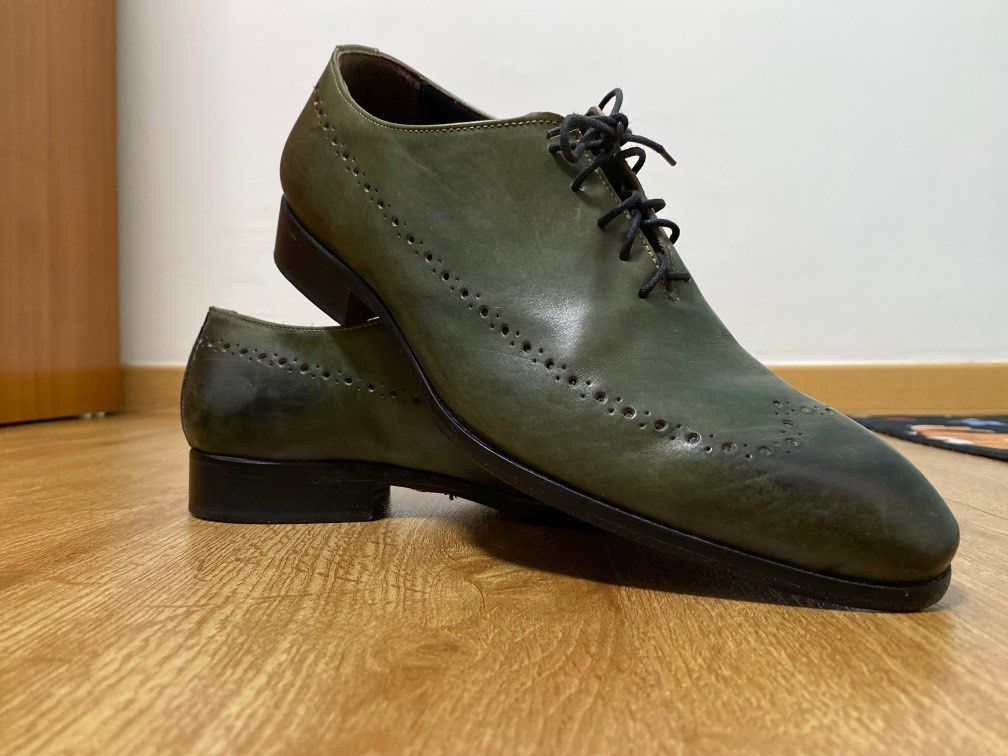 Army Green Dress Shoes