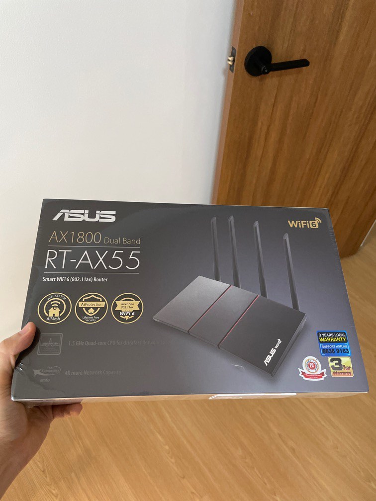 Asus RT-AX55 Router, Computers & Tech, Parts & Accessories, Networking ...