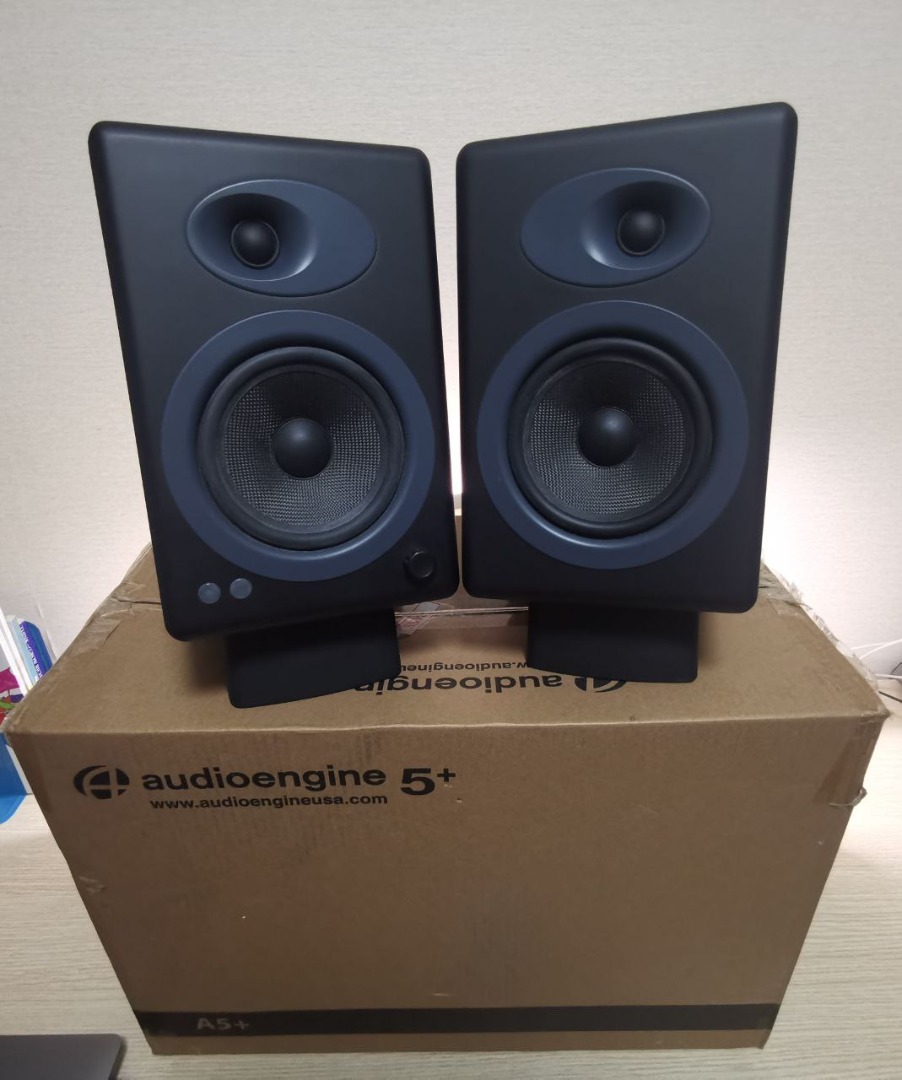 Audioengine A5+ Classic Speakers, Satin Black, Audio, Soundbars ...