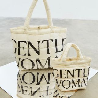 GENTLEWOMAN CANVAS TOTE BAG/ PUFFER BAG / MICRO MINI CANVAS TOTE WITH SLING / LOGO STRAP (100% AUTHENTIC FROM BKK RETAIL)