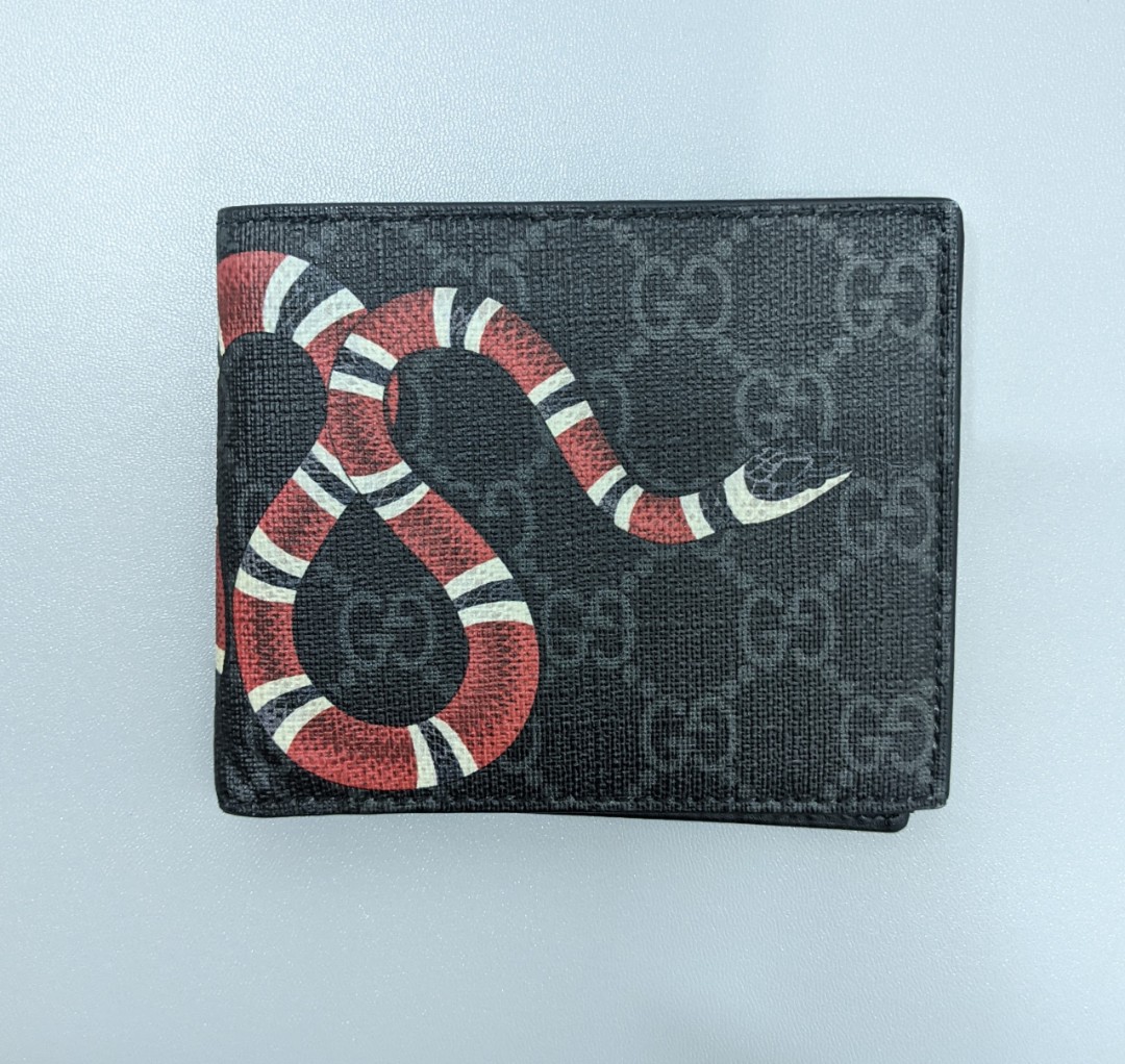 Gucci Kingsnake Print Card Case Unboxing/Review 