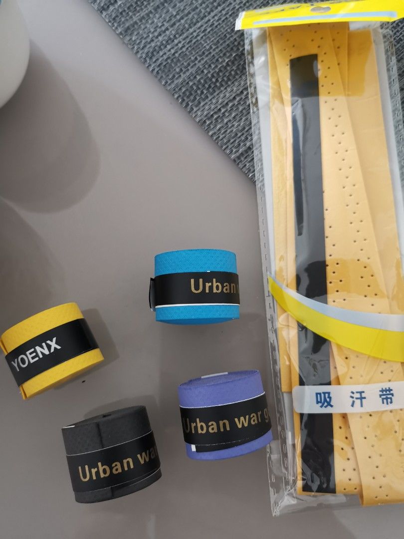Badminton racket wrap, Sports Equipment, Other Sports Equipment and Supplies on Carousell