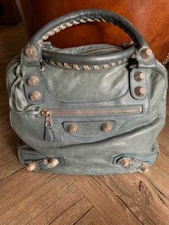 Balenciaga City Classic Metallic Edge Bag Leather Medium