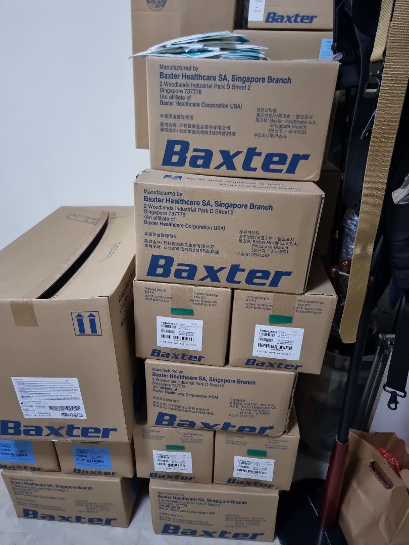 Baxter dialysis, Health & Nutrition, Medical Supplies & Tools on Carousell