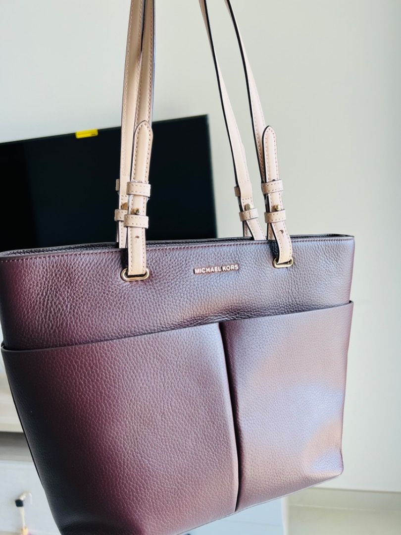 Bedford medium pebbled leather tote cheap