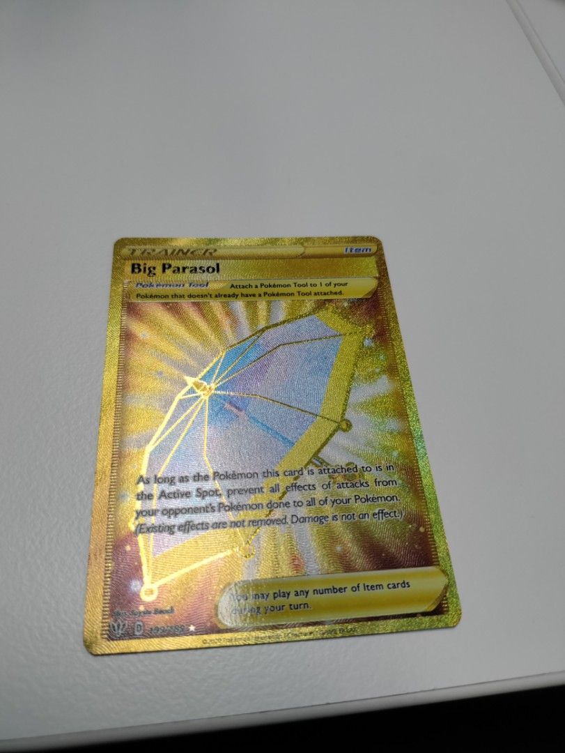 big parasol pokemon card gold Pokemon Gold Big Parasol GEM MINT 10 kaufen main image 0