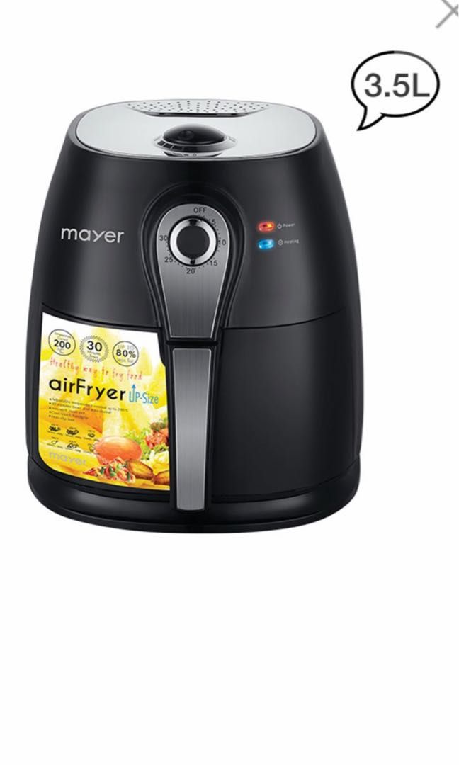 BNIB Mayer Air Fryer MMAF88BS, TV & Home Appliances, Kitchen