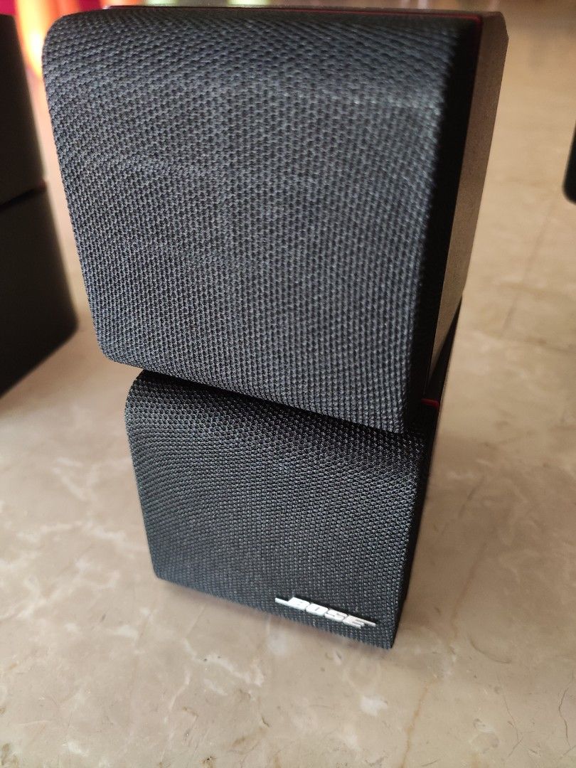 Bose Double Cube Satellite Speakers 5 for 200, Audio, Soundbars