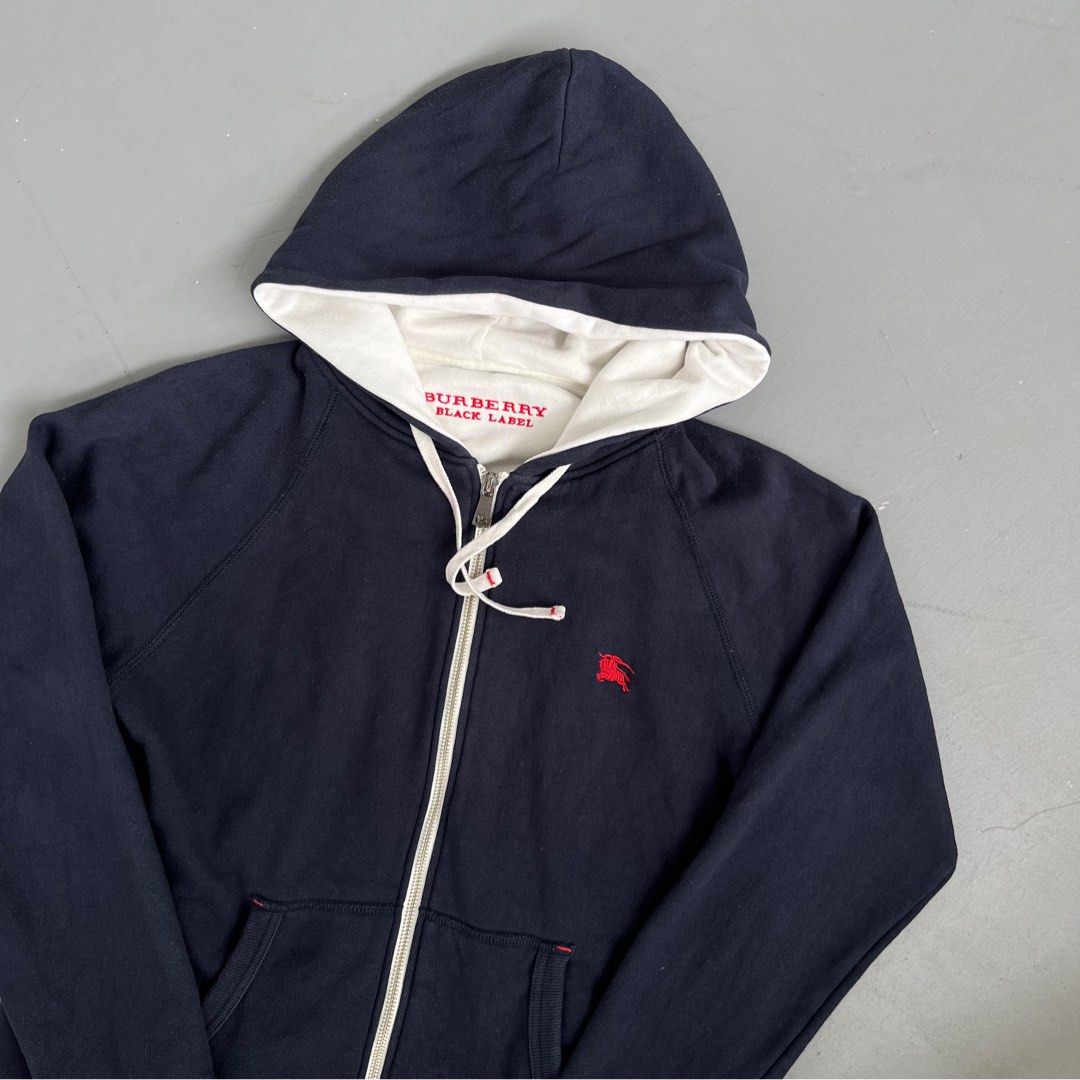 burberry sweater zip up