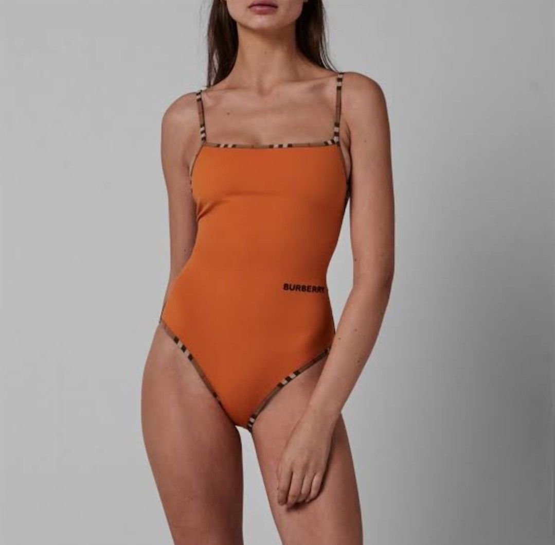 Burberry hot sale swimsuit orange