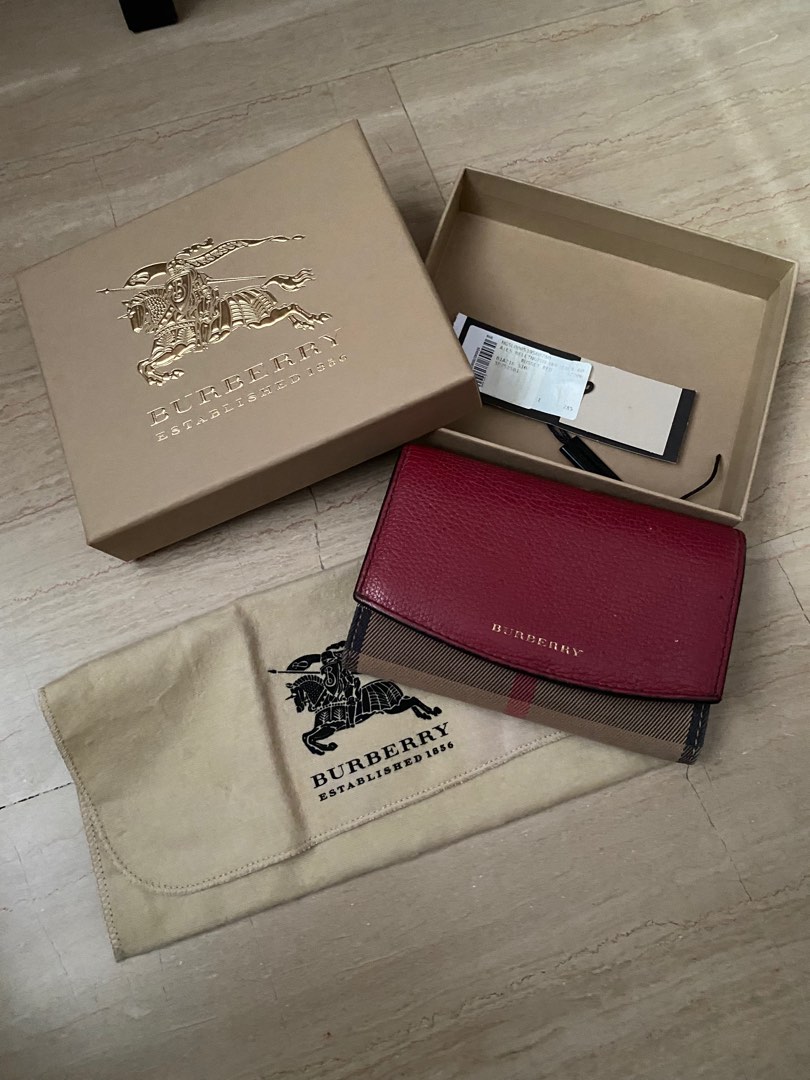 Burberry established on sale 1856 wallet
