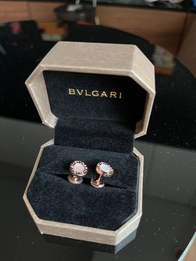 Rose gold Bzero1 Earrings with 018 ct Diamonds  Bulgari Official Store