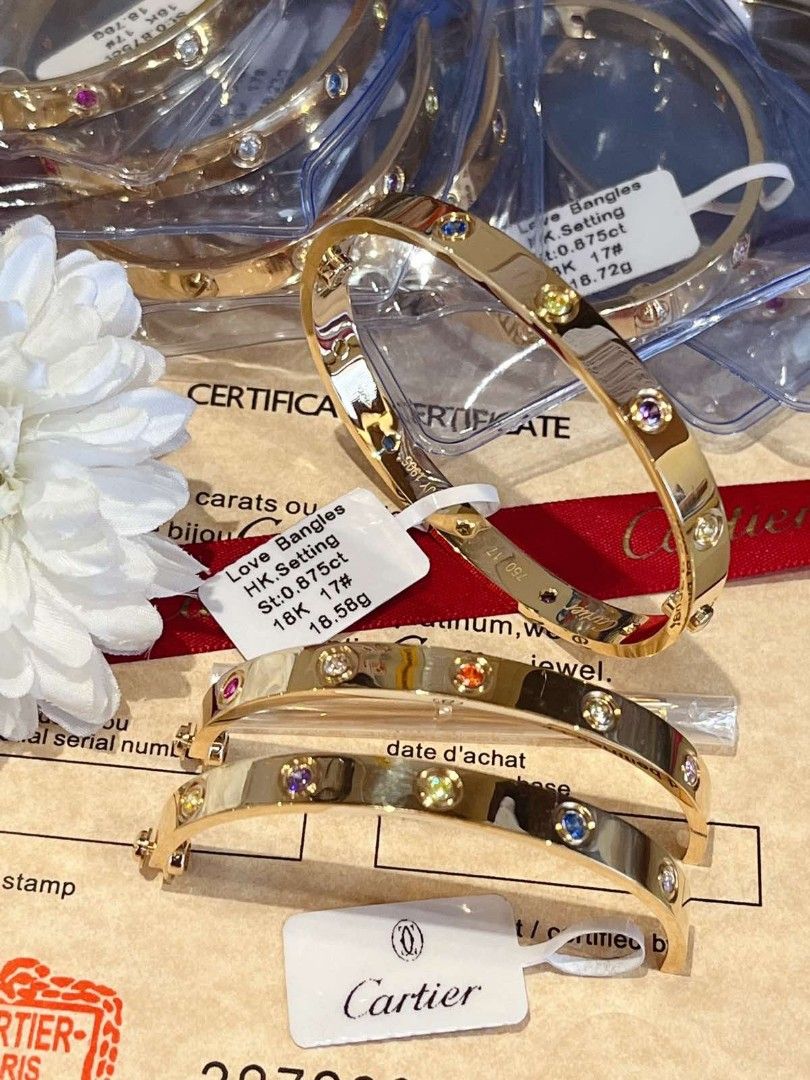 Cartier hk love bracelet sales