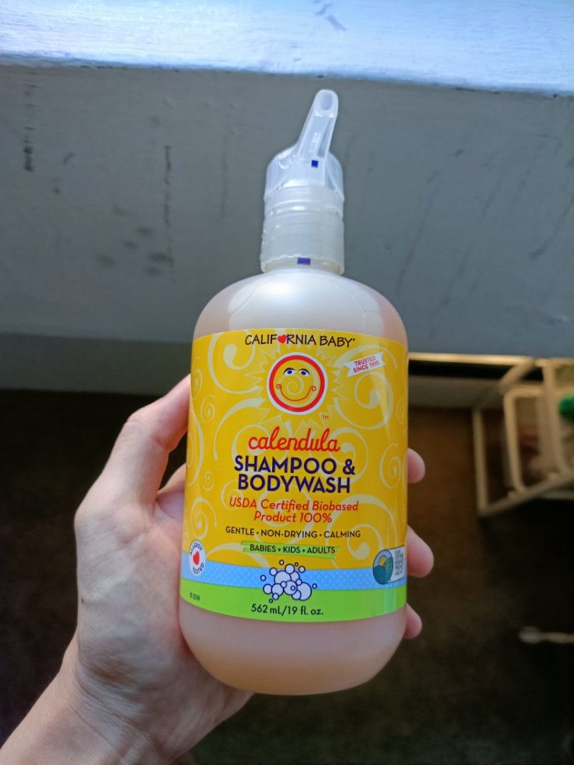 California baby calendula online shampoo & bodywash