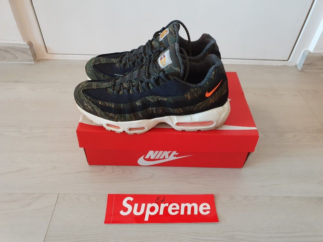 Carhartt x Nike airmax 95 Camo Men s Fashion Footwear Sneakers