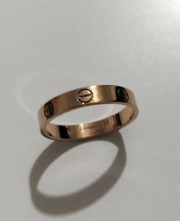Cartier 18k Rosegold Ring