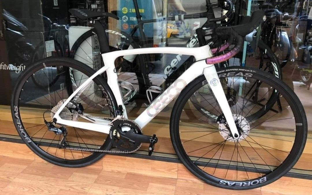 全新日本🇯🇵CEEPO MAMBA R DISC 破風全內走碳纖維碟煞車架/成車