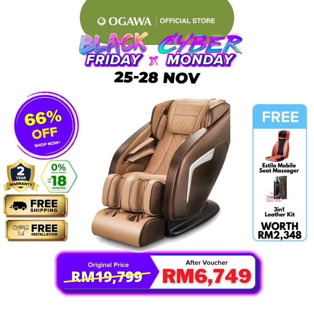 Ogawa smart on sale galaxia massage chair
