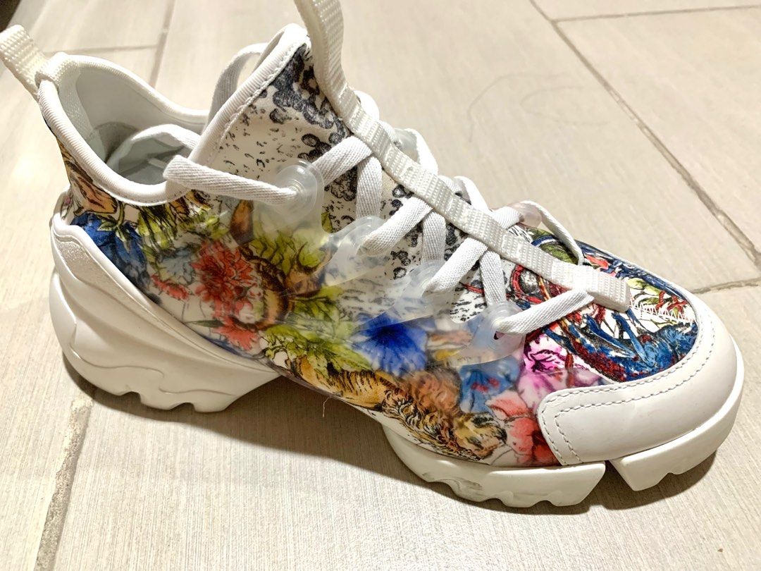 Floral dior best sale sneakers