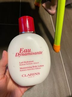 Clarins moisturising body lotion