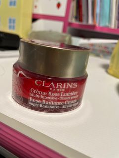 Clarins rose radiance cream