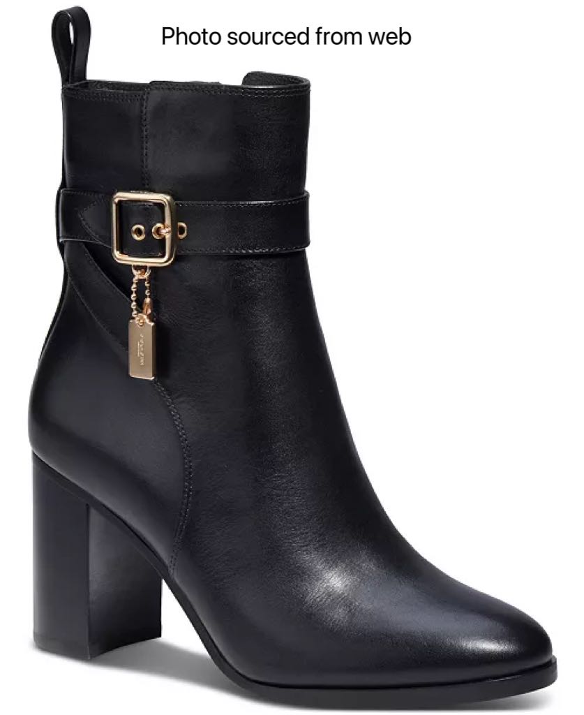 Coach studded on sale boots