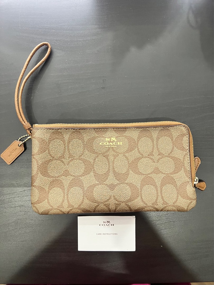 Coach pouchette, Luxury, Bags & Wallets on Carousell