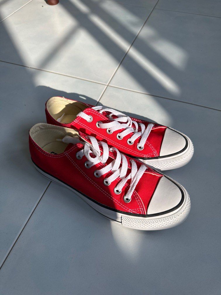 Red new arrivals low converse