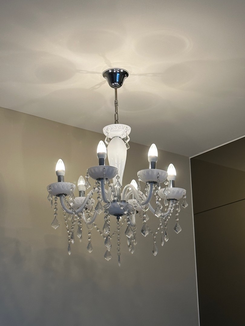 12 inch crystal chandelier