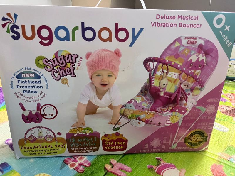 Deluxe musical vibration bouncer, Bayi & Anak, Kereta, Kursi Goyang