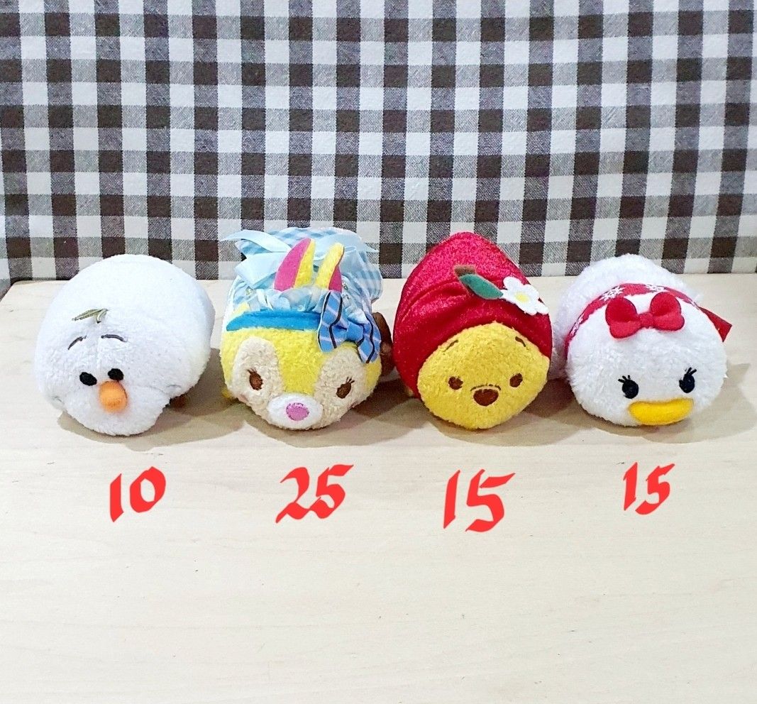Disney Tsum Tsum plush combo, Hobbies & Toys, Toys & Games on Carousell