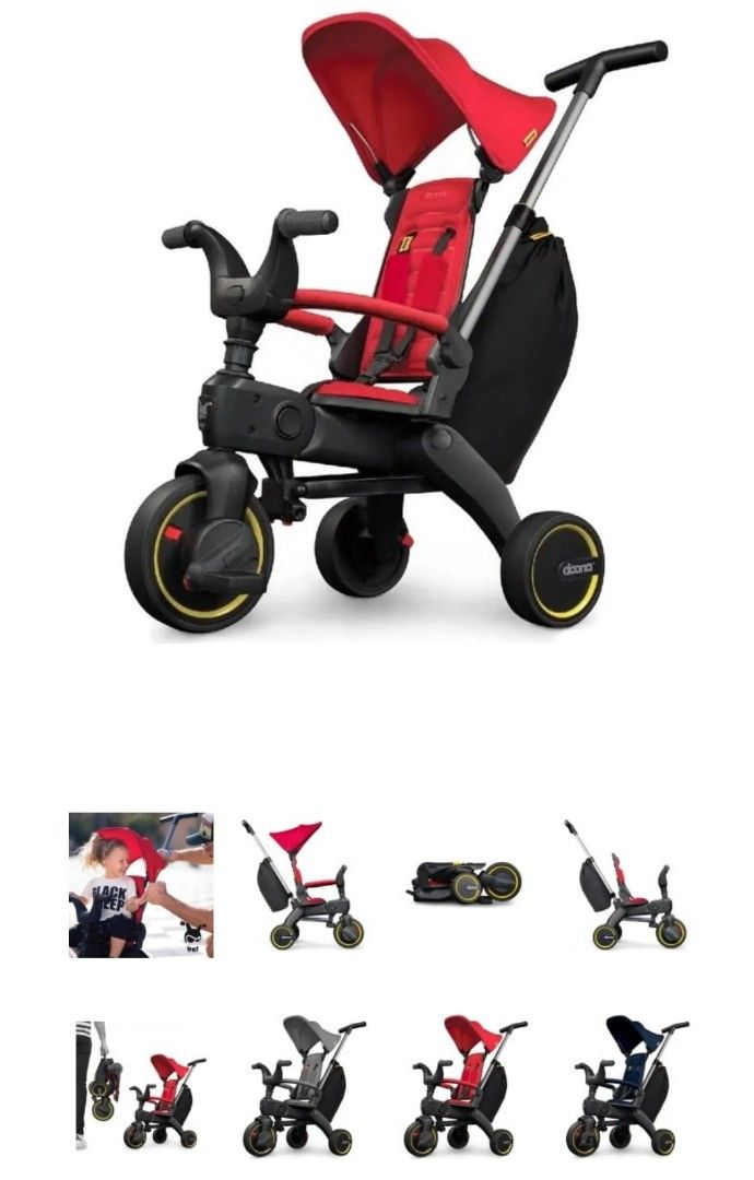 Doona Liki Trikes S3 (Red), 兒童＆孕婦用品, 外出用品, 外出用品 嬰兒車 Carousell