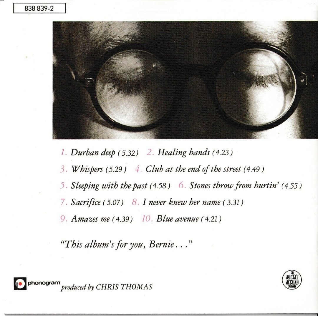 Elton John - sleeping with the past CD, Hobbies & Toys, Music & Media ...