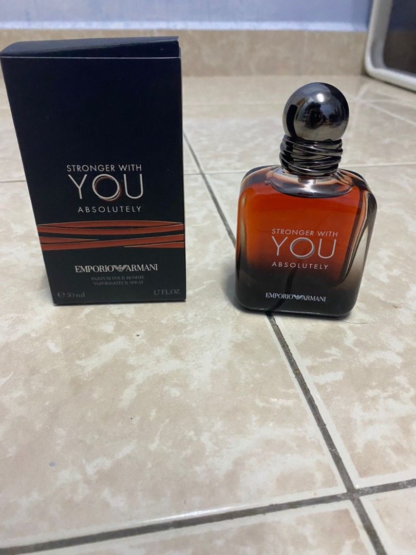 Emporio Armani Stronger With You Absolutely Giorgio Armani, Beauty &  Personal Care, Fragrance & Deodorants on Carousell