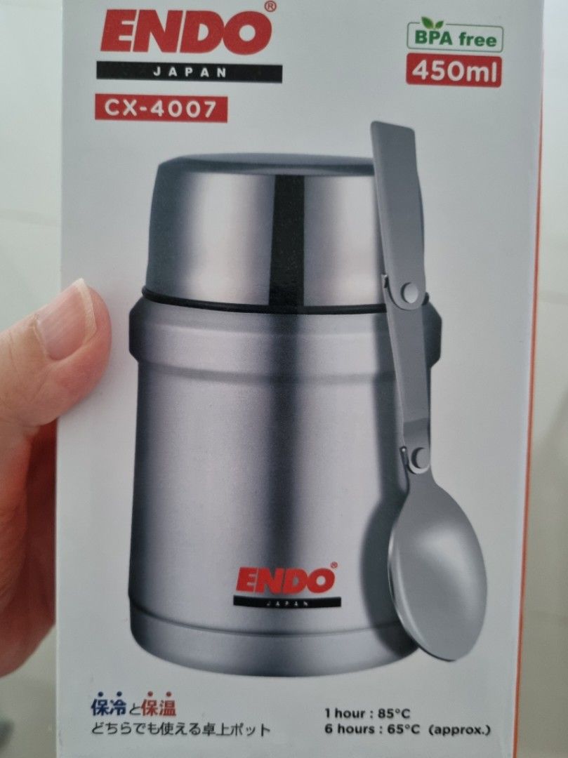 Endo thermal food container, Furniture & Home Living, Kitchenware