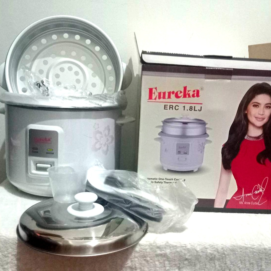 Eureka Rice Cooker with Steamer, TV & Home Appliances, Kitchen