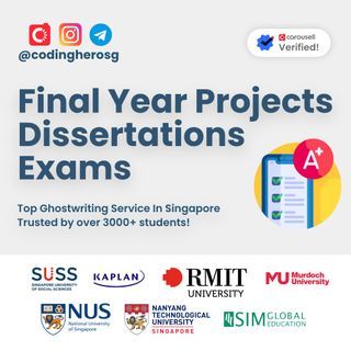 Final Year Project FYP Dissertations Exam Assignment Service Help