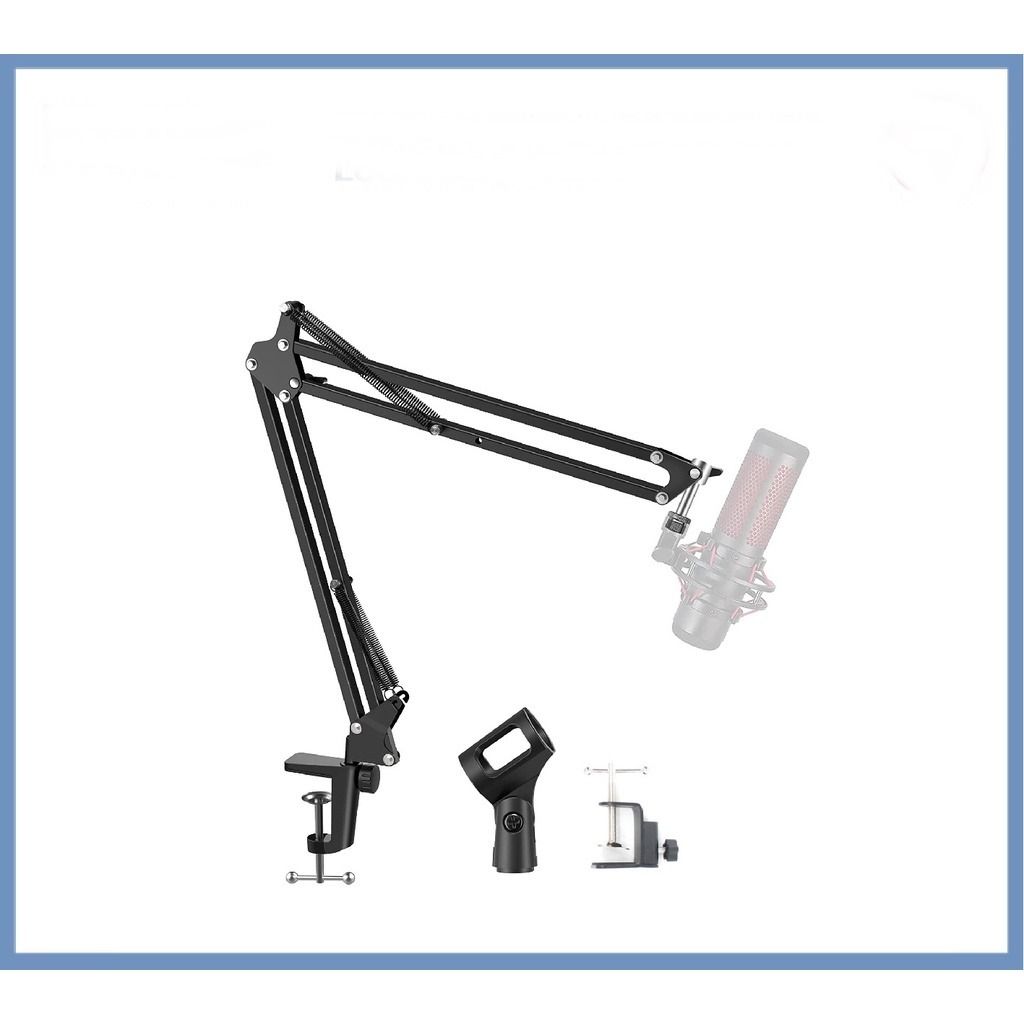 Flexible Desktop Microphone Stand Mic Boom Arm Professional Recording ...